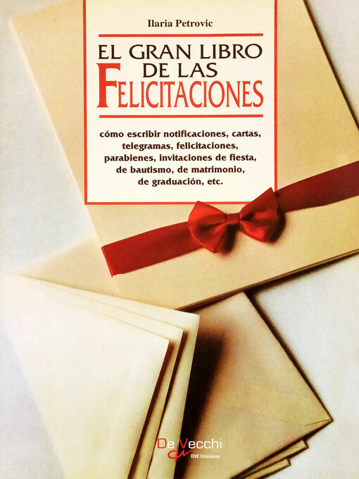 Cover image for El gran libro de las felicitaciones